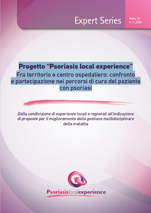Progetto “Psoriasis local experience” Fra territorio e centro ospedaliero: confronto e partecipazione nei percorsi di cura del paziente con psoriasi