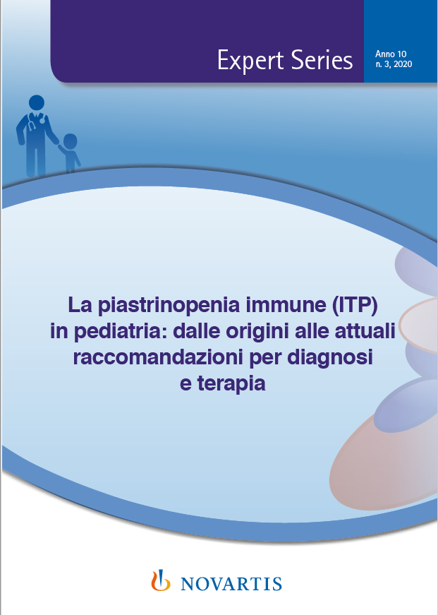 La piastrinopenia immune (ITP) in pediatria: dalle origini alle attuali raccomandazioni per diagnosi e terapia
